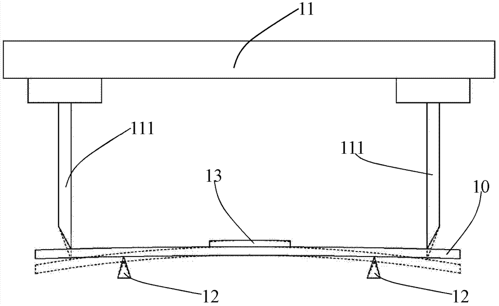 Method for measuring warpage of electronic packaging product