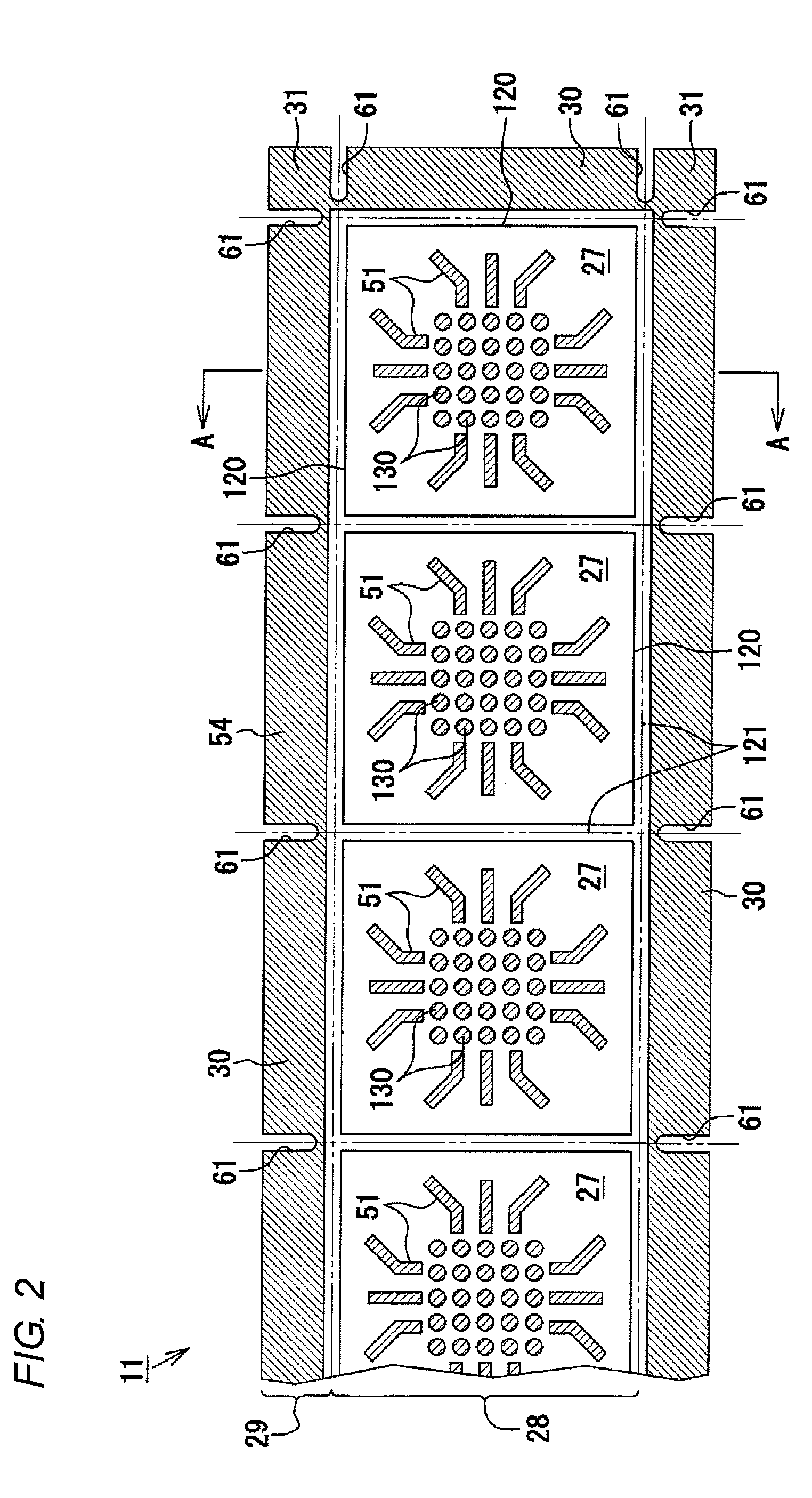 Intermediate multilayer wiring board product, and method for manufacturing multilayer wiring board