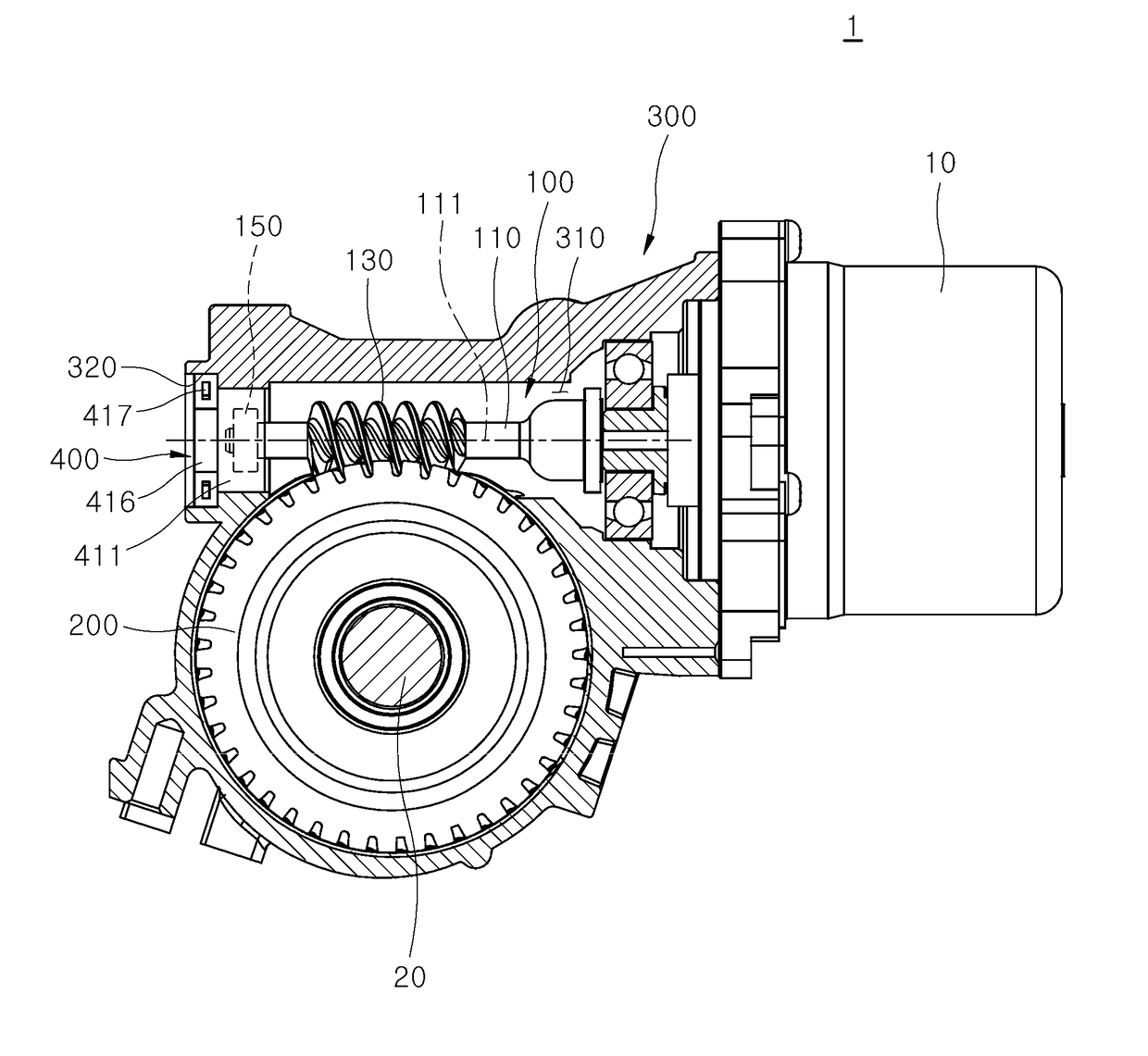 Motor-driven power steering system