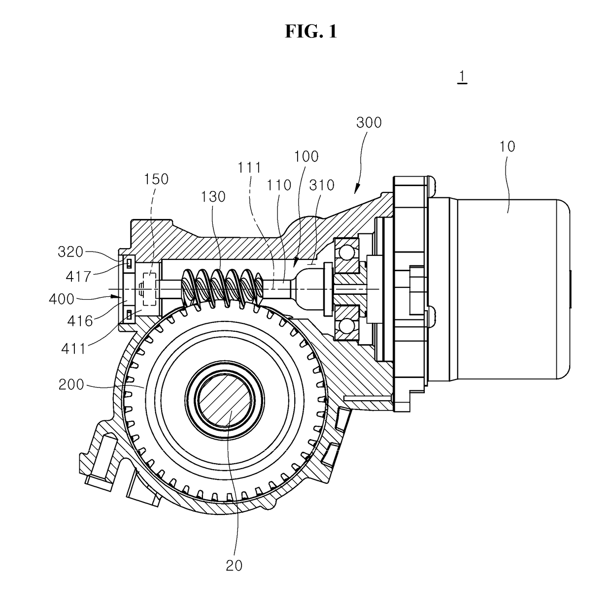 Motor-driven power steering system