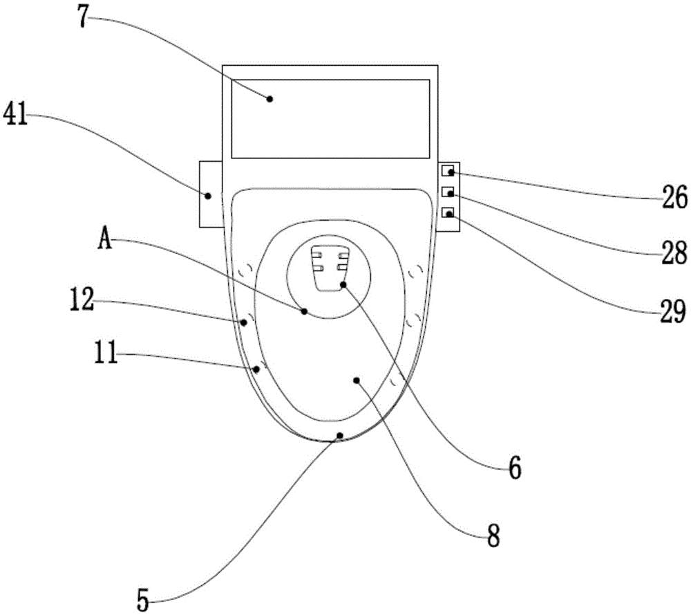 Intelligent toilet bowl and compensatory detection method thereof