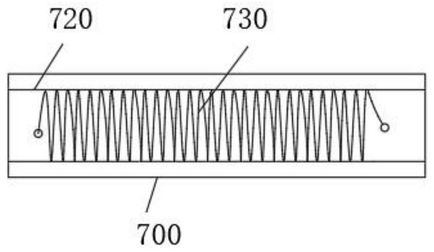 Steel bar bending and straightening conversion device