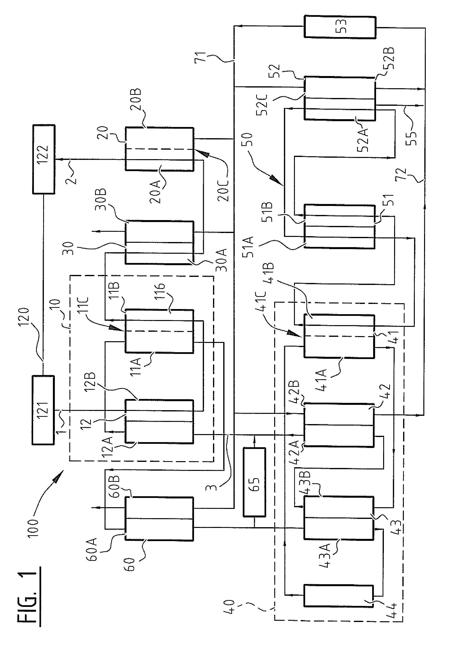 Air-conditioning system and use thereof
