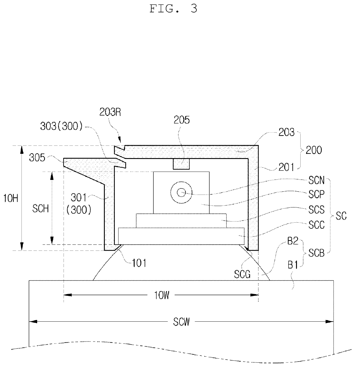 Holding device for spray container