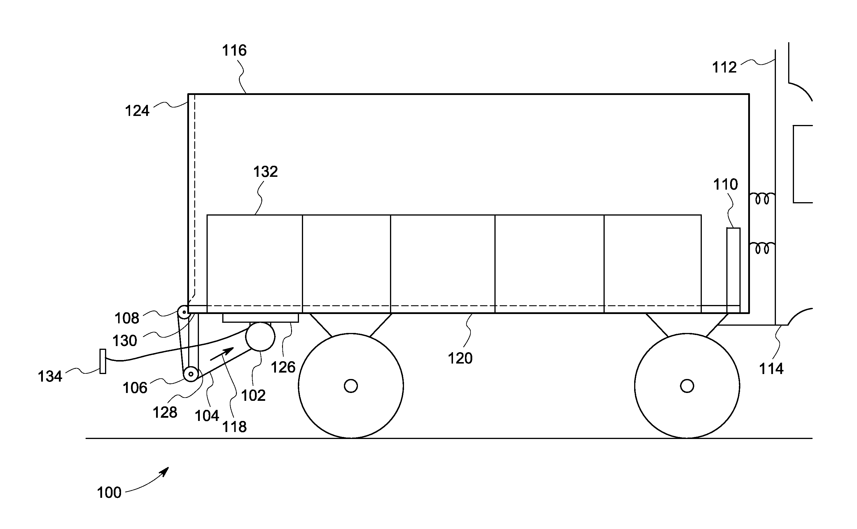 Apparatus and Method for Transferring Freight