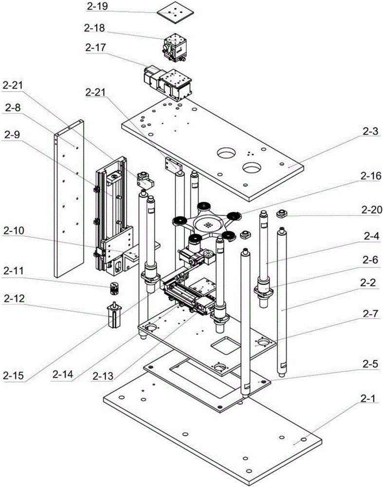 Force-measuring machine for micro-force value