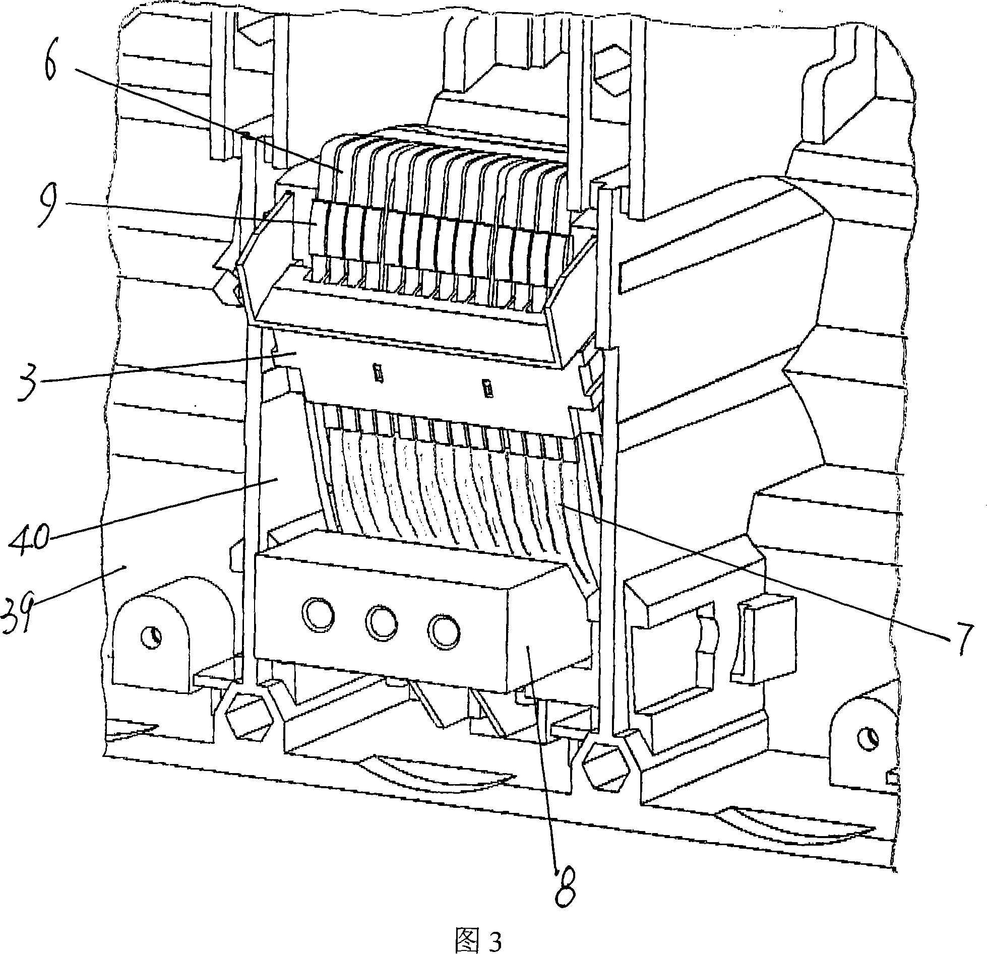 Movable contact of circuit breaker