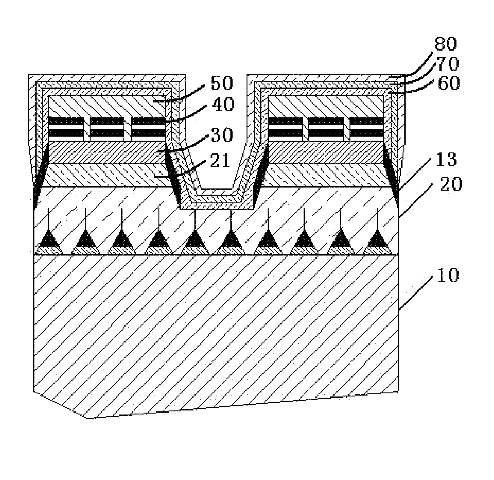 Light-emitting diode and method for preparing the same