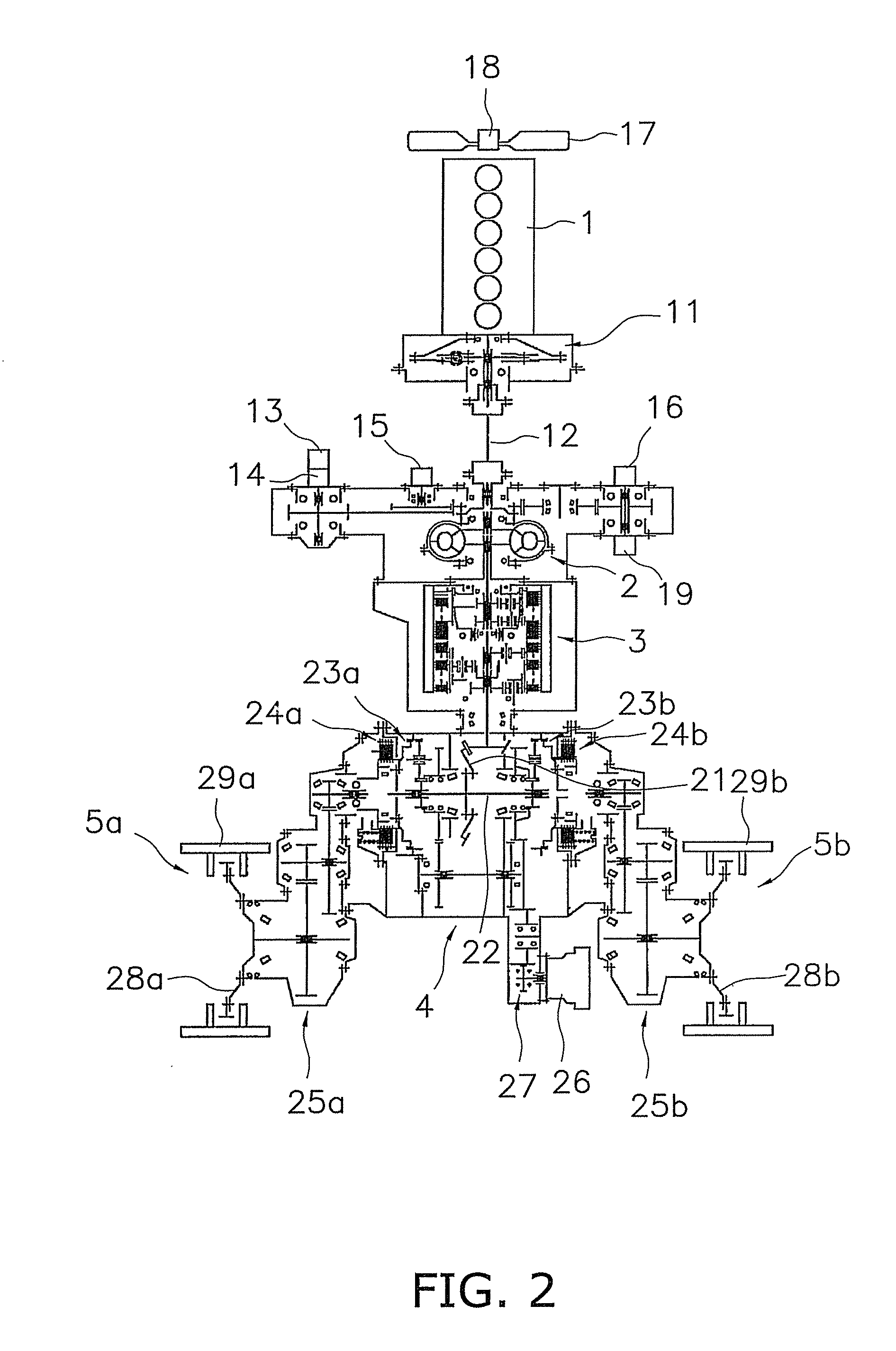 Hydraulic system for working vehicle