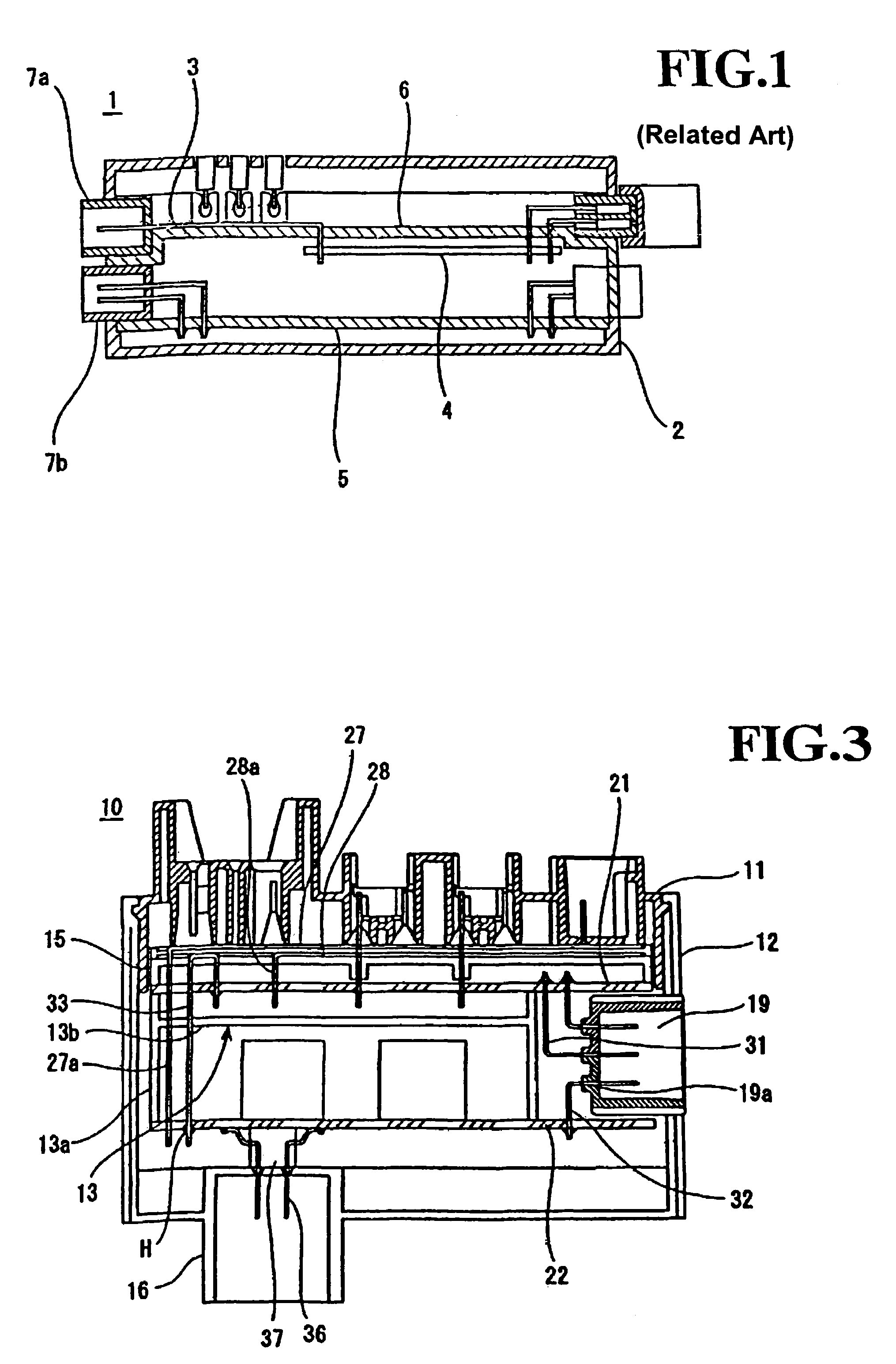 Electrical connector housing having a bridging piece between circuit boards connected to a receiving unit