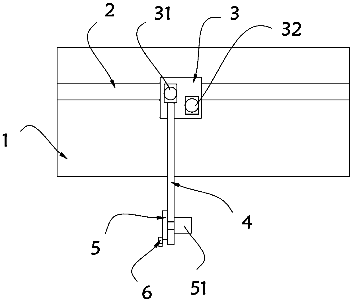 Multi-station automatic detection system for bending slope of stamped steel plate