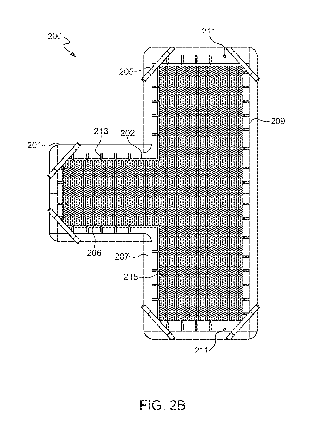 Sound absorbing rebounding device