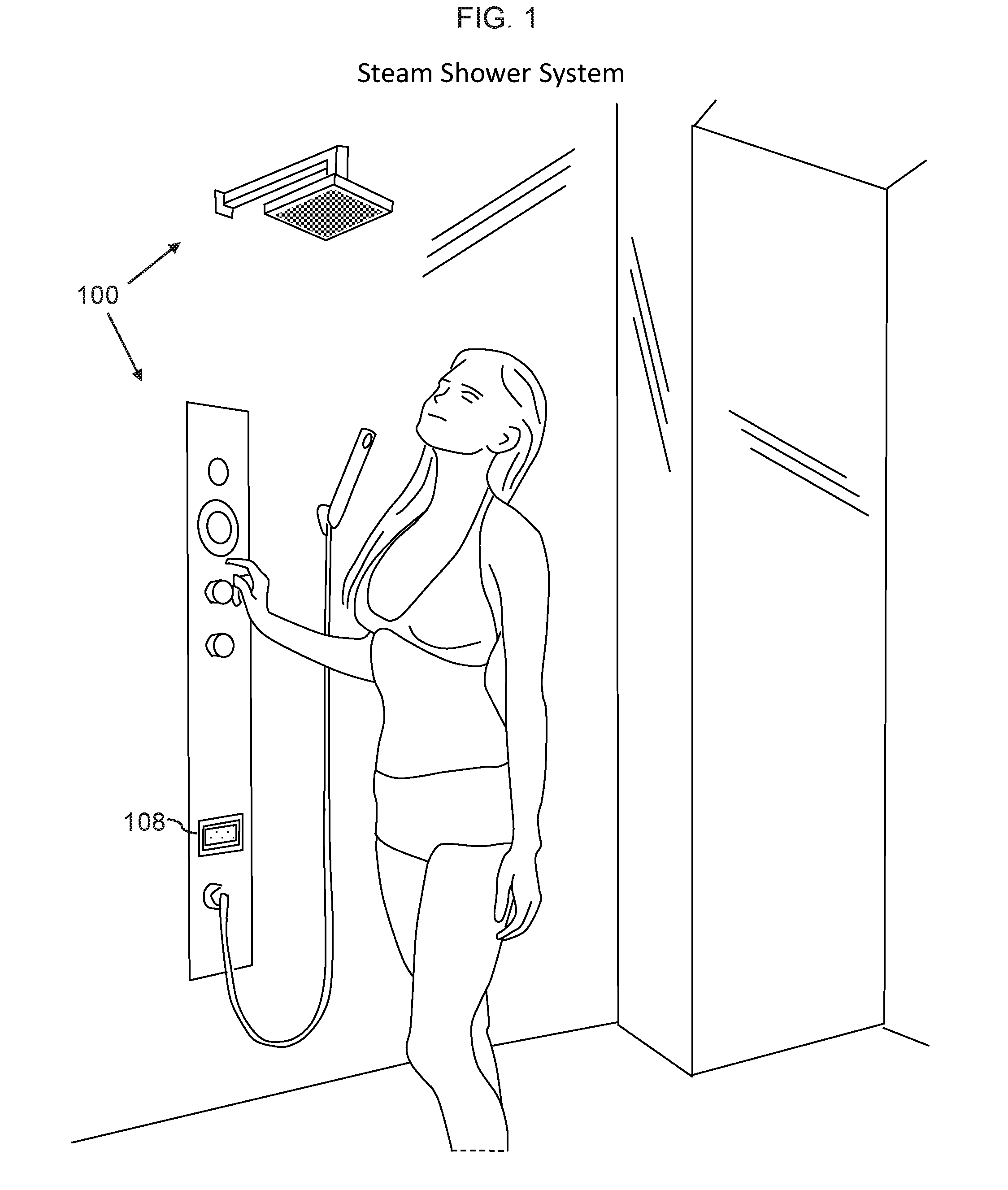 Steam shower system and device