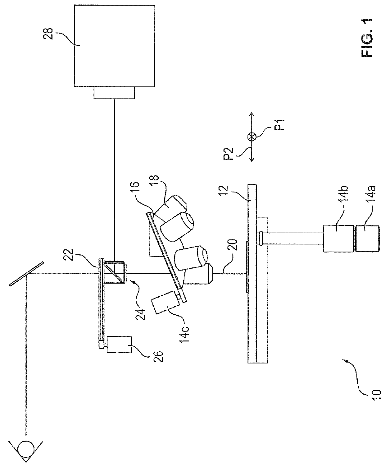 Microscope with friction drives