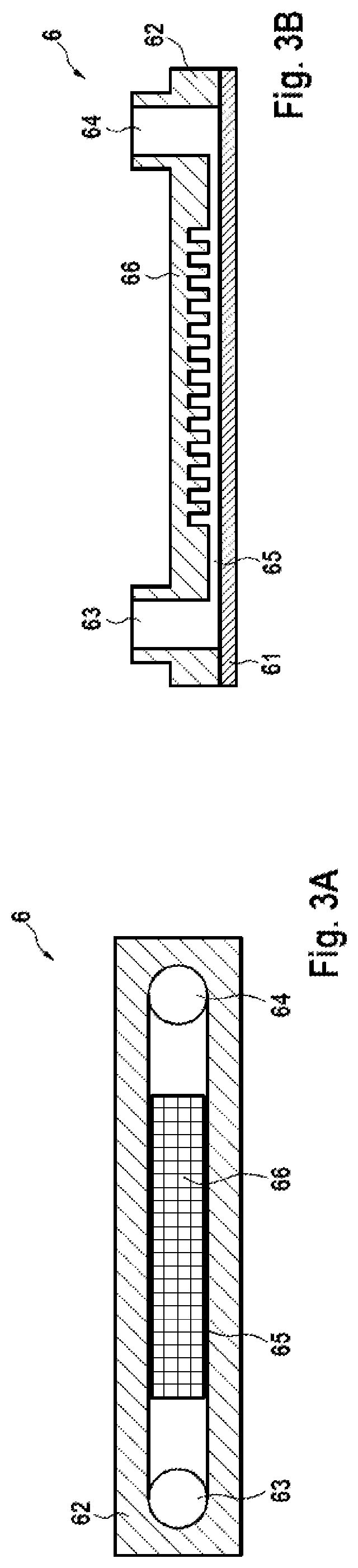 Microfluidic system for digital polymerase chain reaction of a biological sample, and respective method