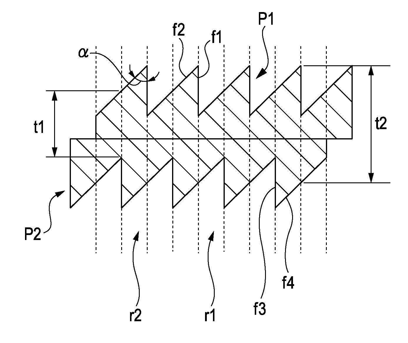 X-ray phase grating and method for producing the same