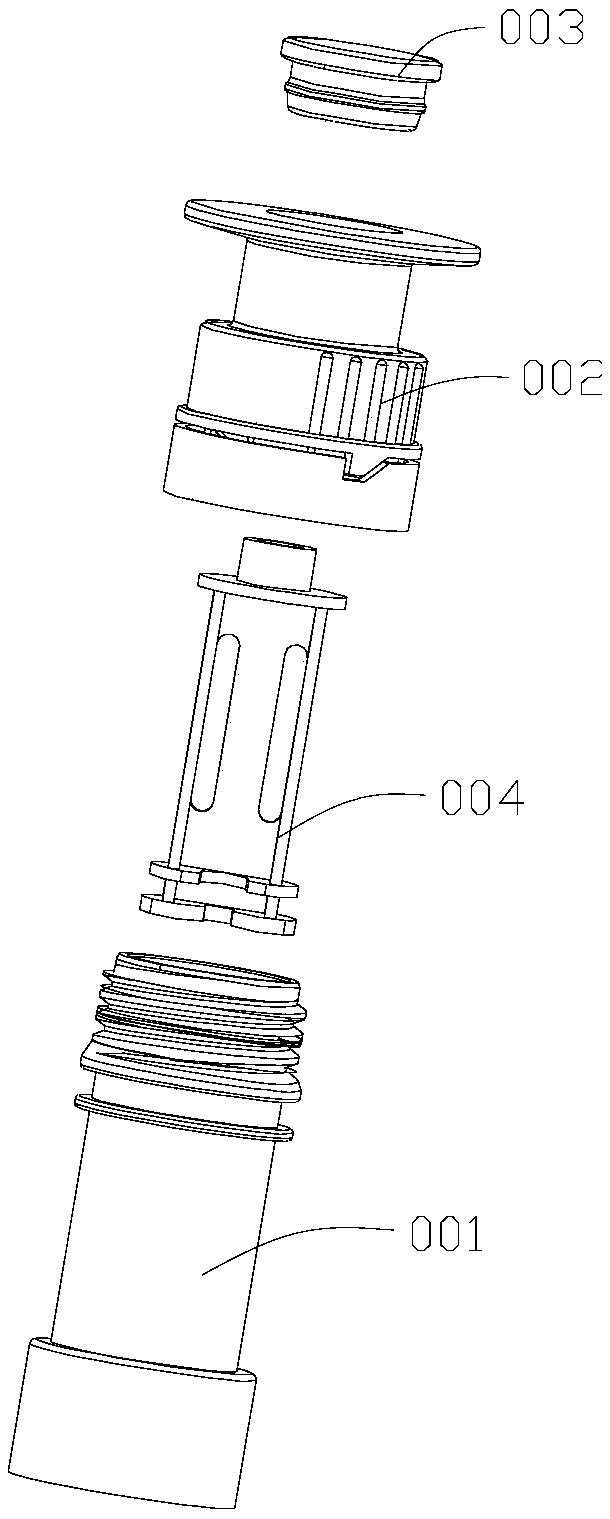 Dental implant packing bottle