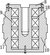 Hybrid electromagnetic energy feedback damper