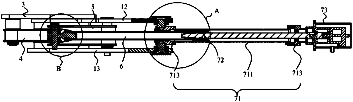 Horizontal rotating mechanism and heliostat system