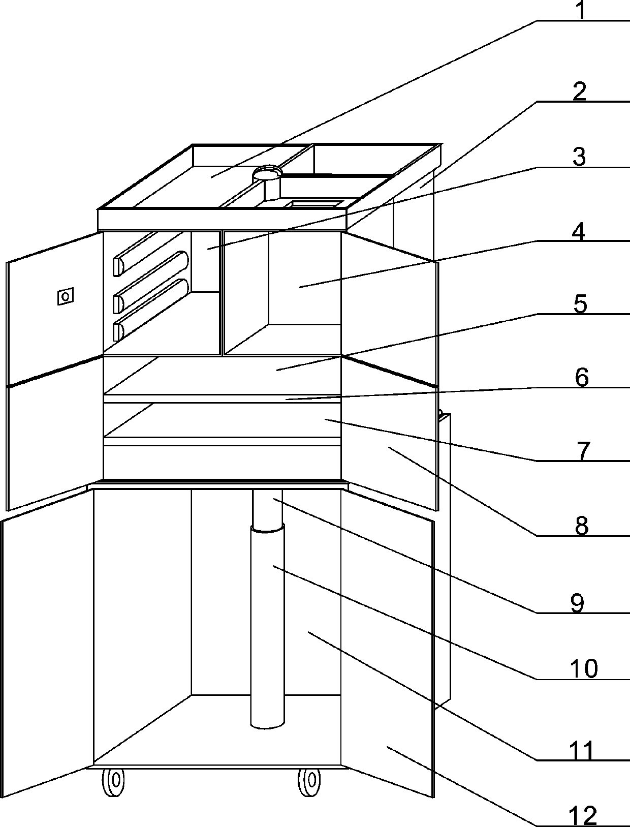 Operating room anesthesia operation table