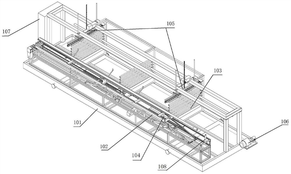 Novel pipe rod storage and maintenance system for drilling/workover operation