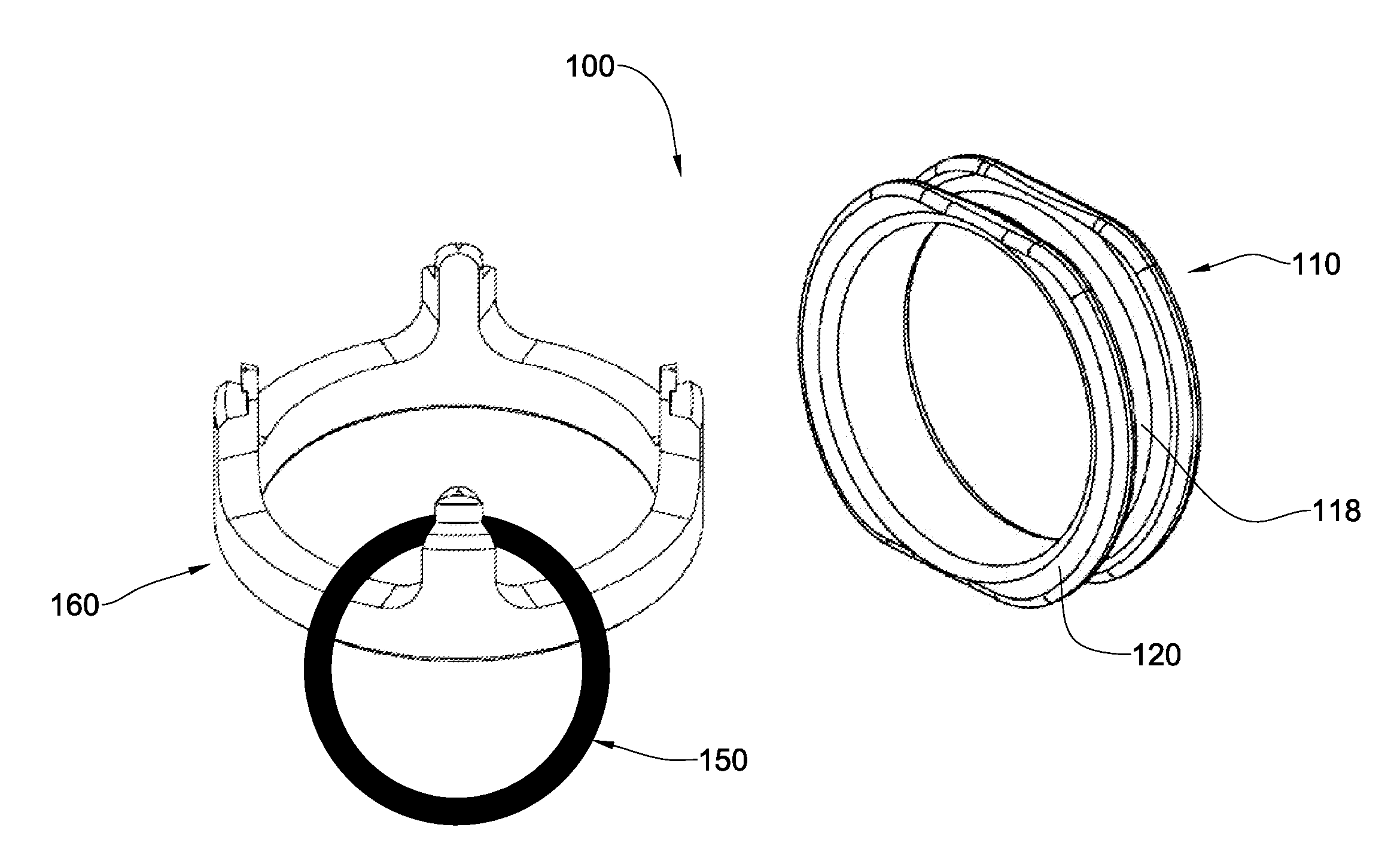 Support element for circumcision and system comprising the same