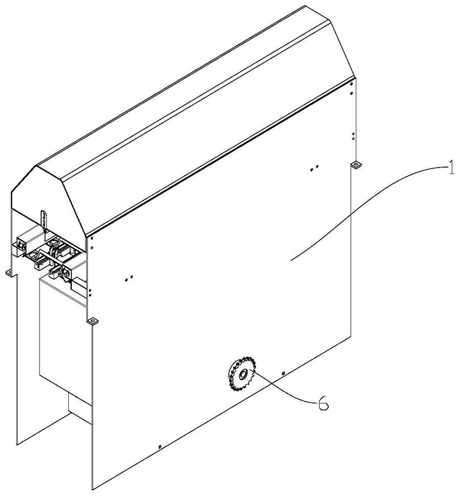 Cup water jet cutter lifting cleaning device