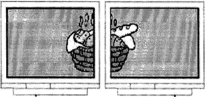 Image seamless display method and device