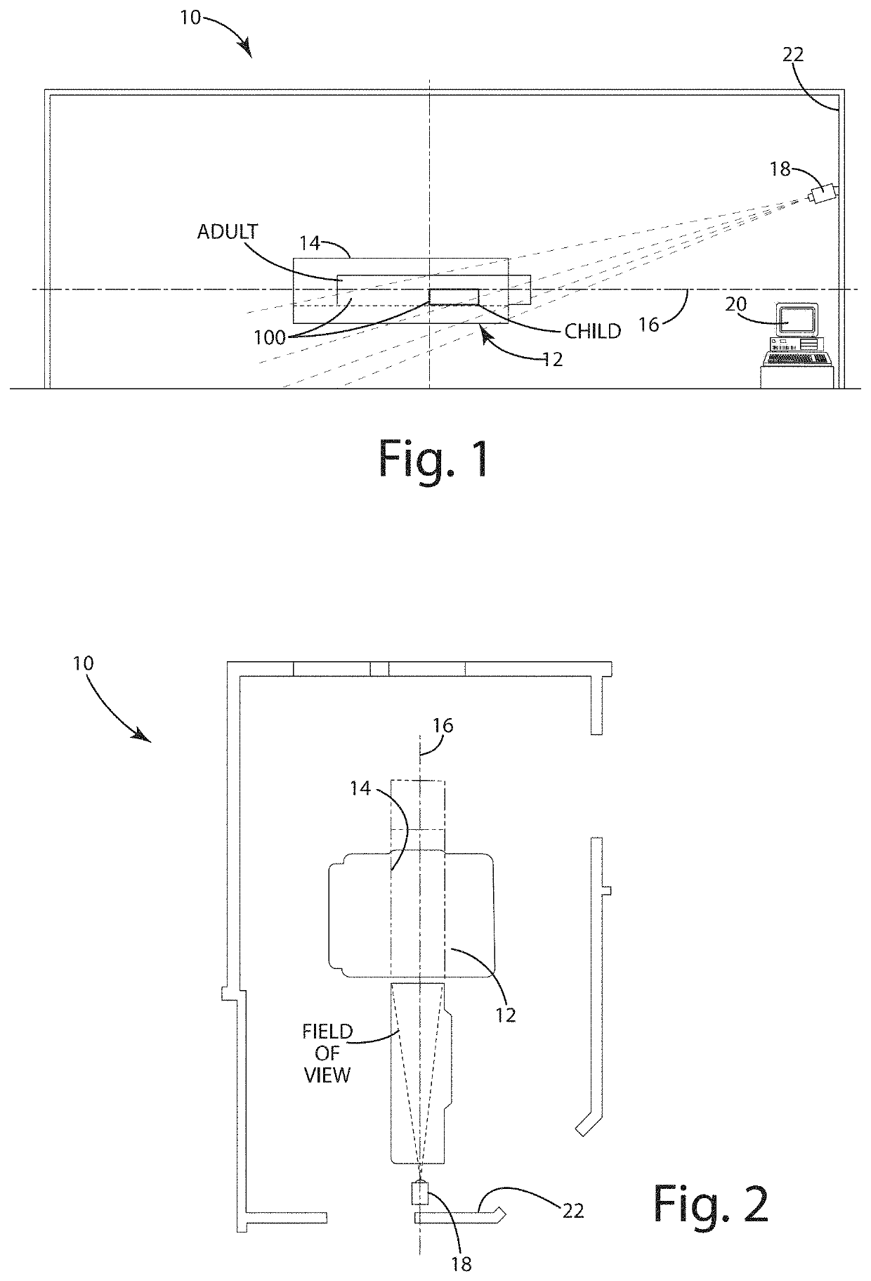 Magnetic resonance imaging patient temperature monitoring system and related methods