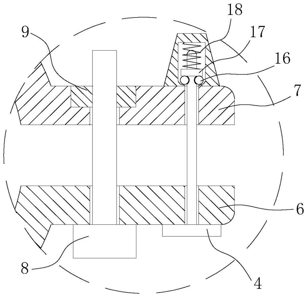 Sickbed anti-falling alarm device