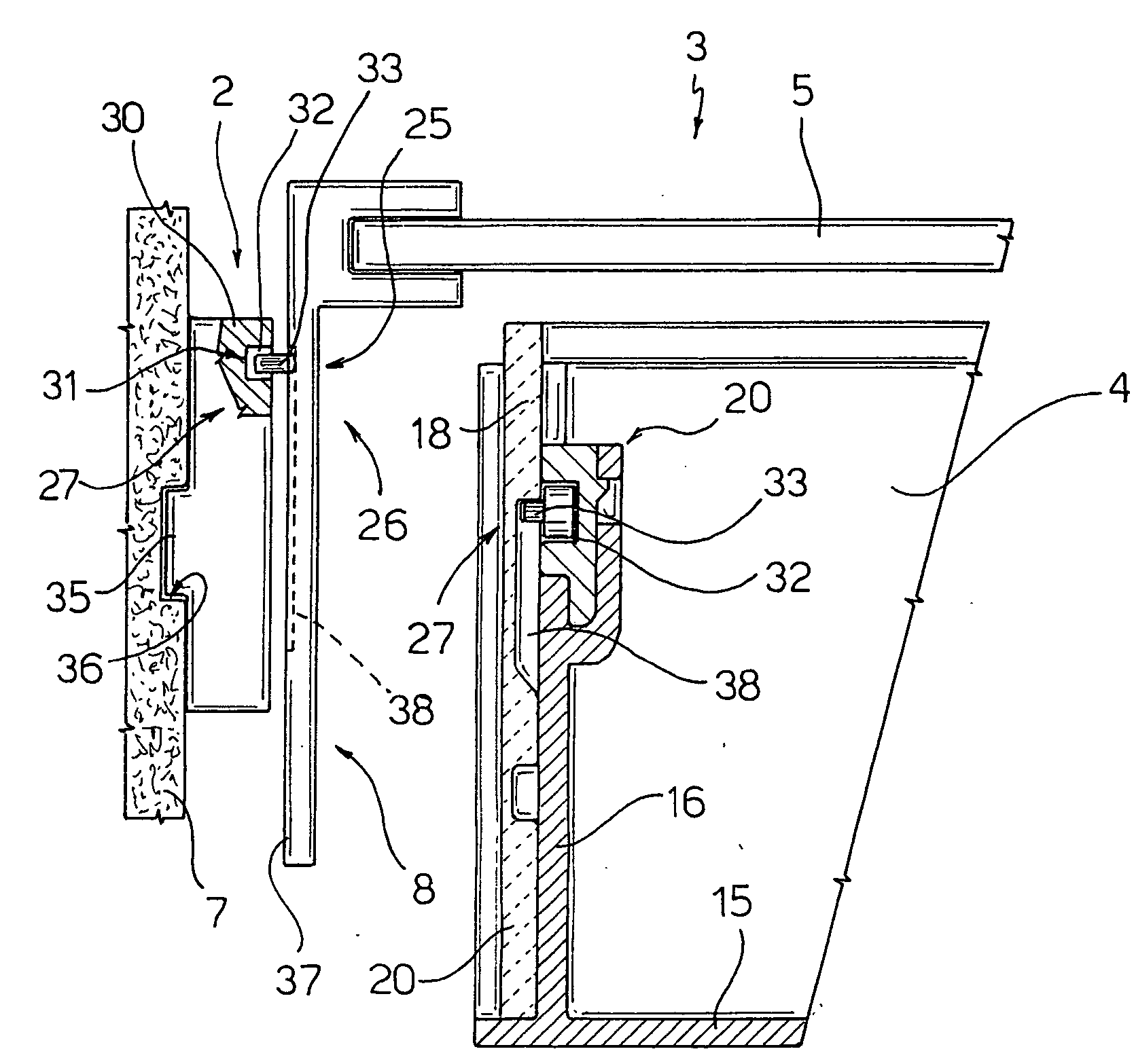 Drawer container device for an electric household appliance, in particular for the fresh food compartment of a refrigerator or freezer