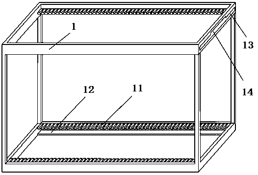 A detachable air-conditioning unit water baffle