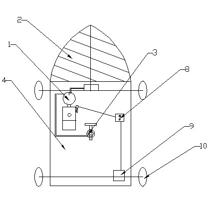 Crop straw electric vehicle