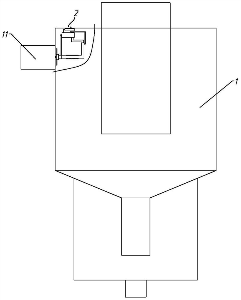 Novel spraying type ammonium sulfate saturator