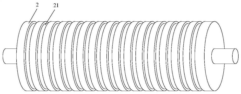 Yarn guiding mechanism for knitwear