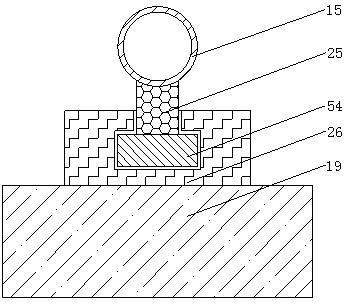 High-performance combined friction pile structure and construction method