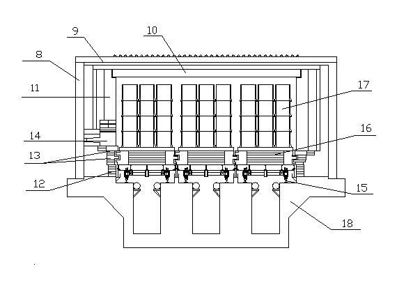 Energy-conservation high-efficiency reduction sponge iron tunnel kiln