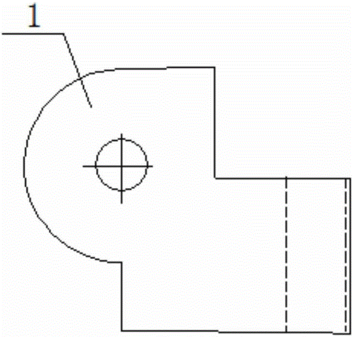 Small radius forming tool for large-diameter guide tube