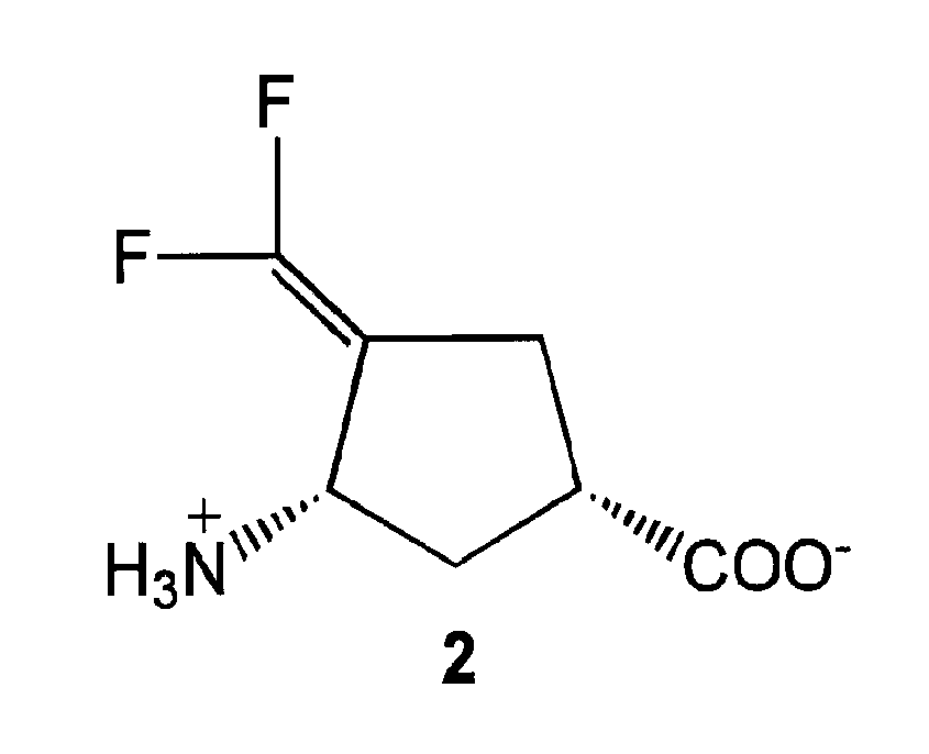 Methods of using (1s,3s)-3-amino-4-difluoromethylenyl-1-cyclopentanoic acid