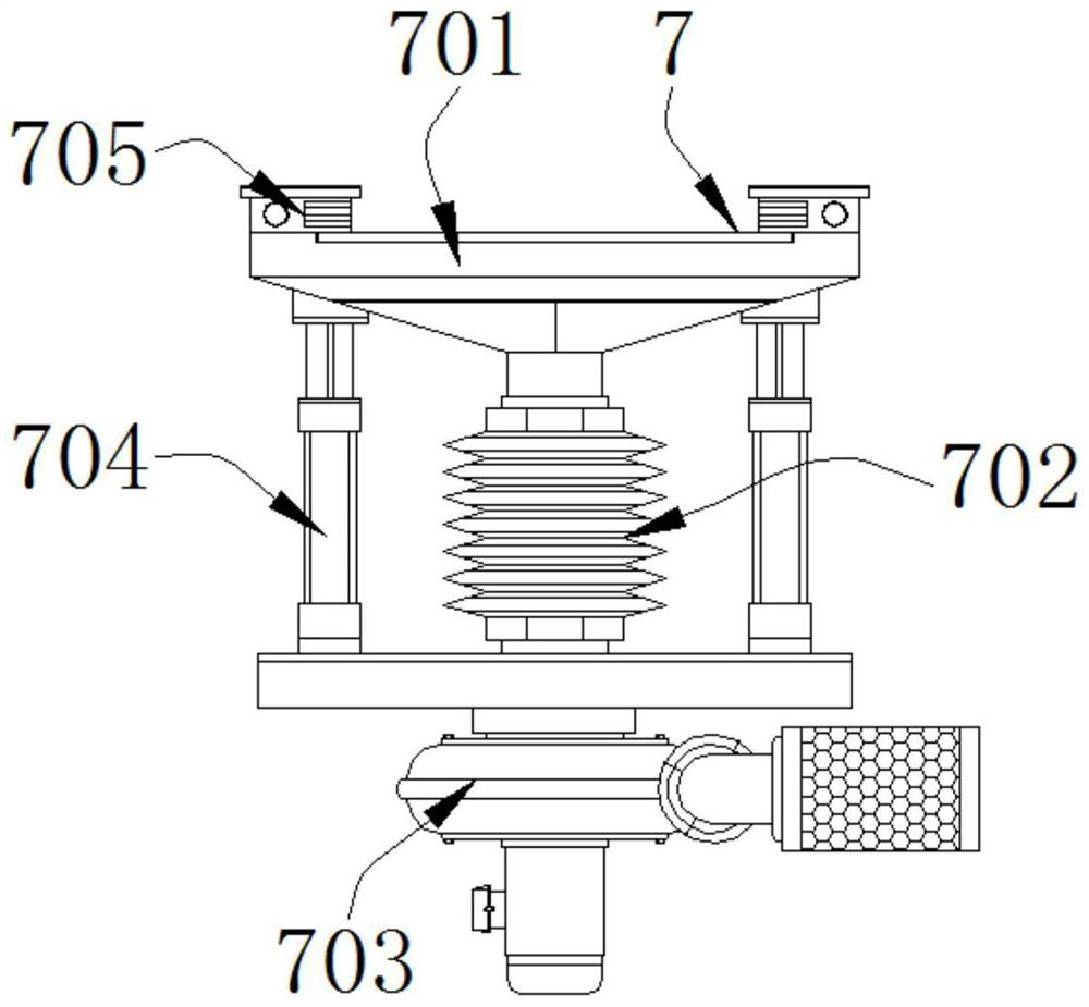 Packaging bag vibration opening device