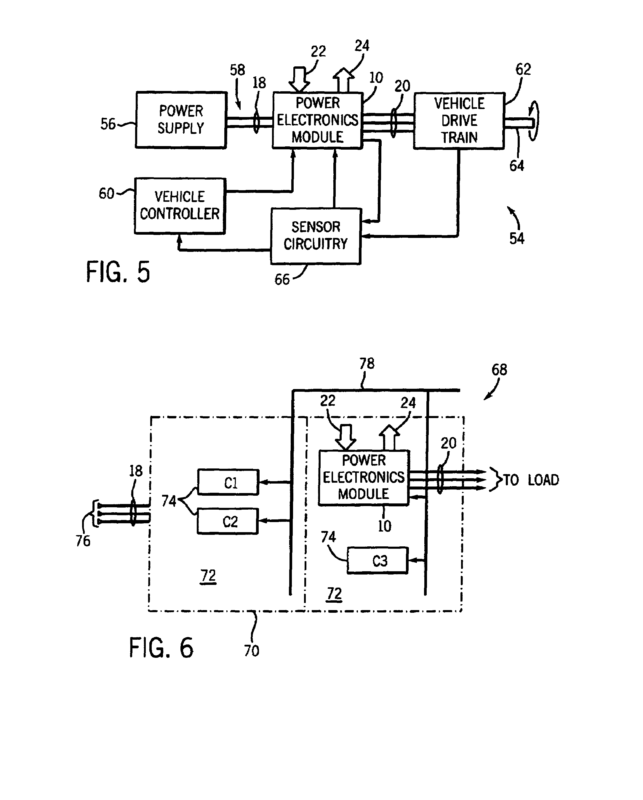 Power converter having improved terminal structure