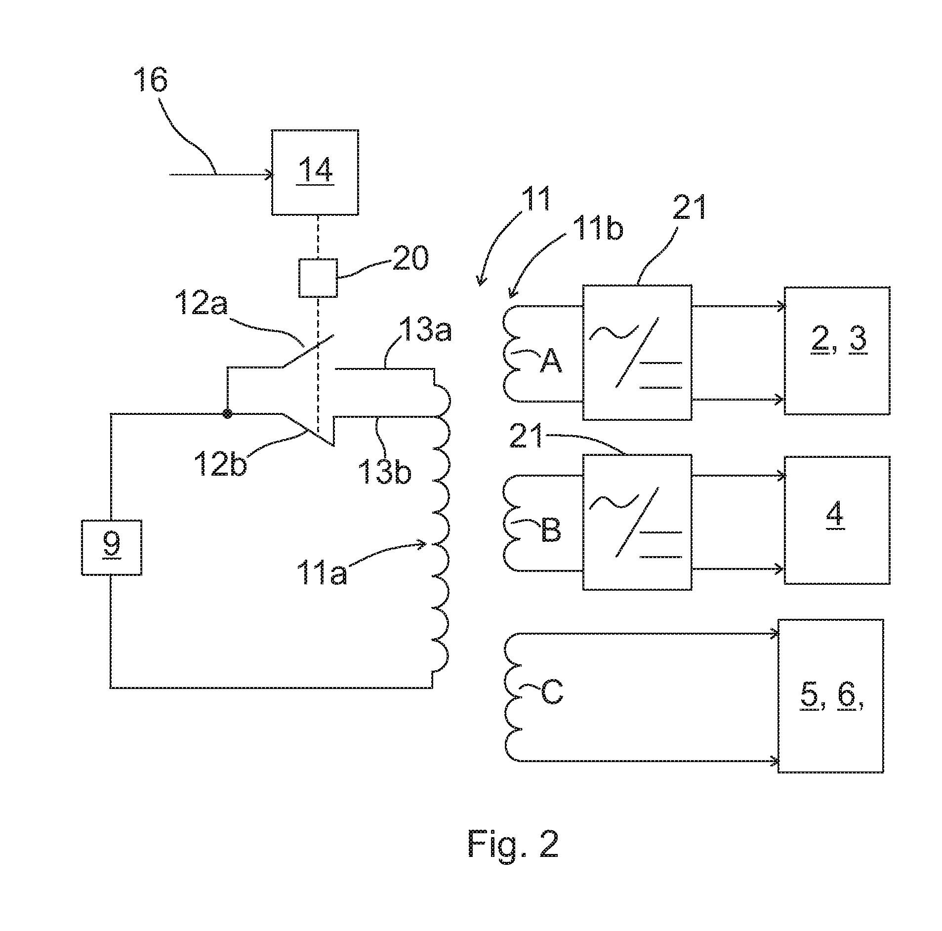Electricity supply apparatus and an elevator system
