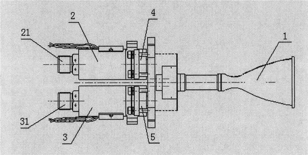 Method for cleaning electromagnetic valve after thermal condition calibration of double-component thrustor