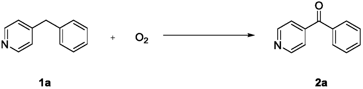 Method for simply and conveniently synthesizing heterocyclic aryl ketone compound