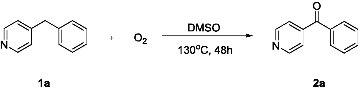 Method for simply and conveniently synthesizing heterocyclic aryl ketone compound