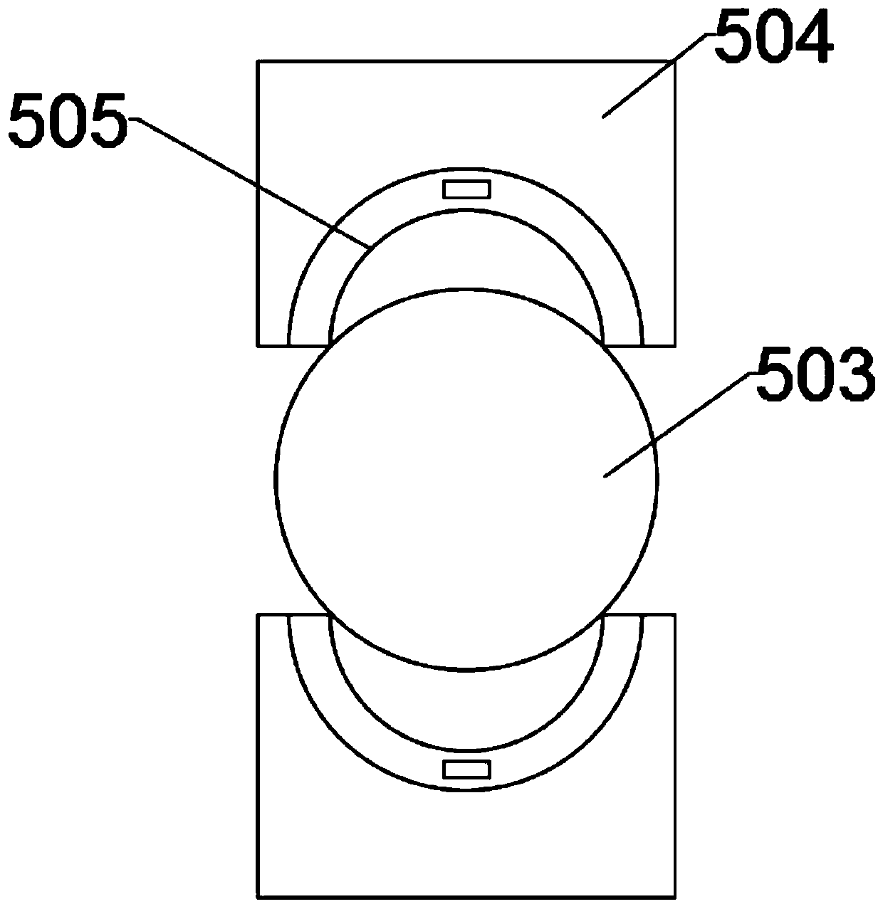 A large-scale built-in thermal insulation wall structure and construction method