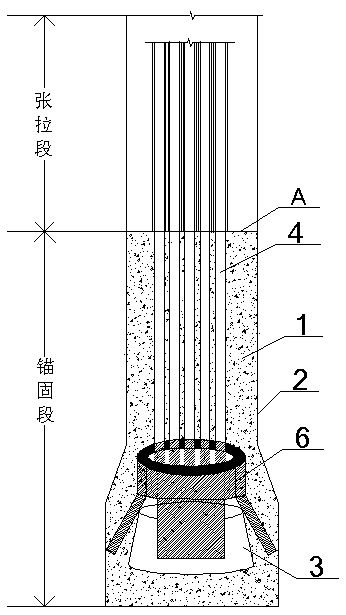 Rock reaming self-locking anchor cable including steel strand and its manufacturing method