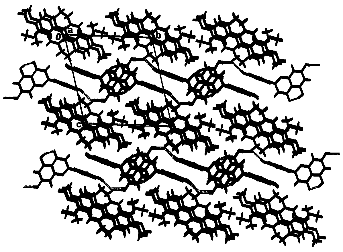 Palmatine hydrochloride-naringenin pharmaceutical eutectic crystal with slow-release effect