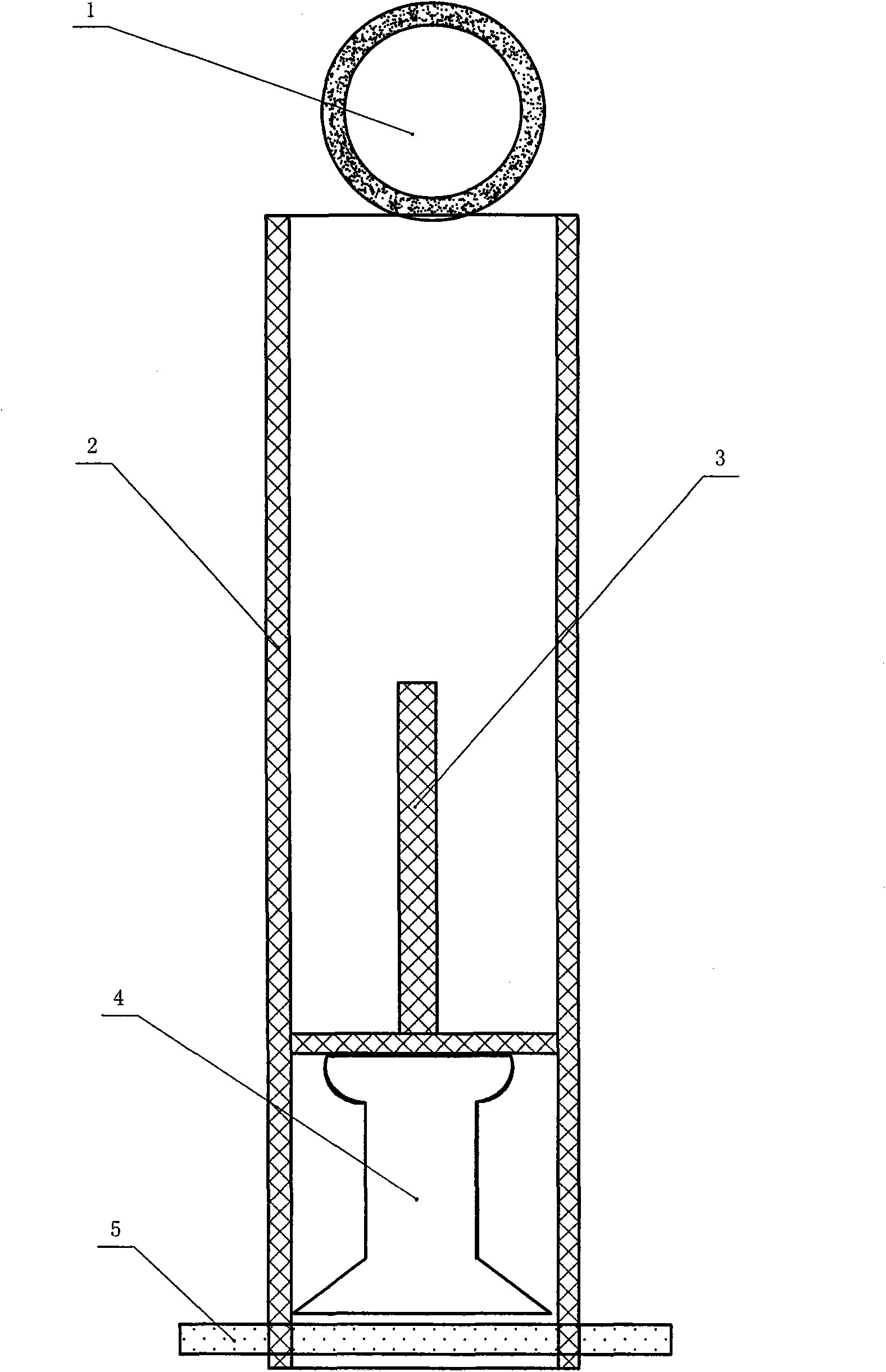 Mobile temporary guide rail automobile arrester