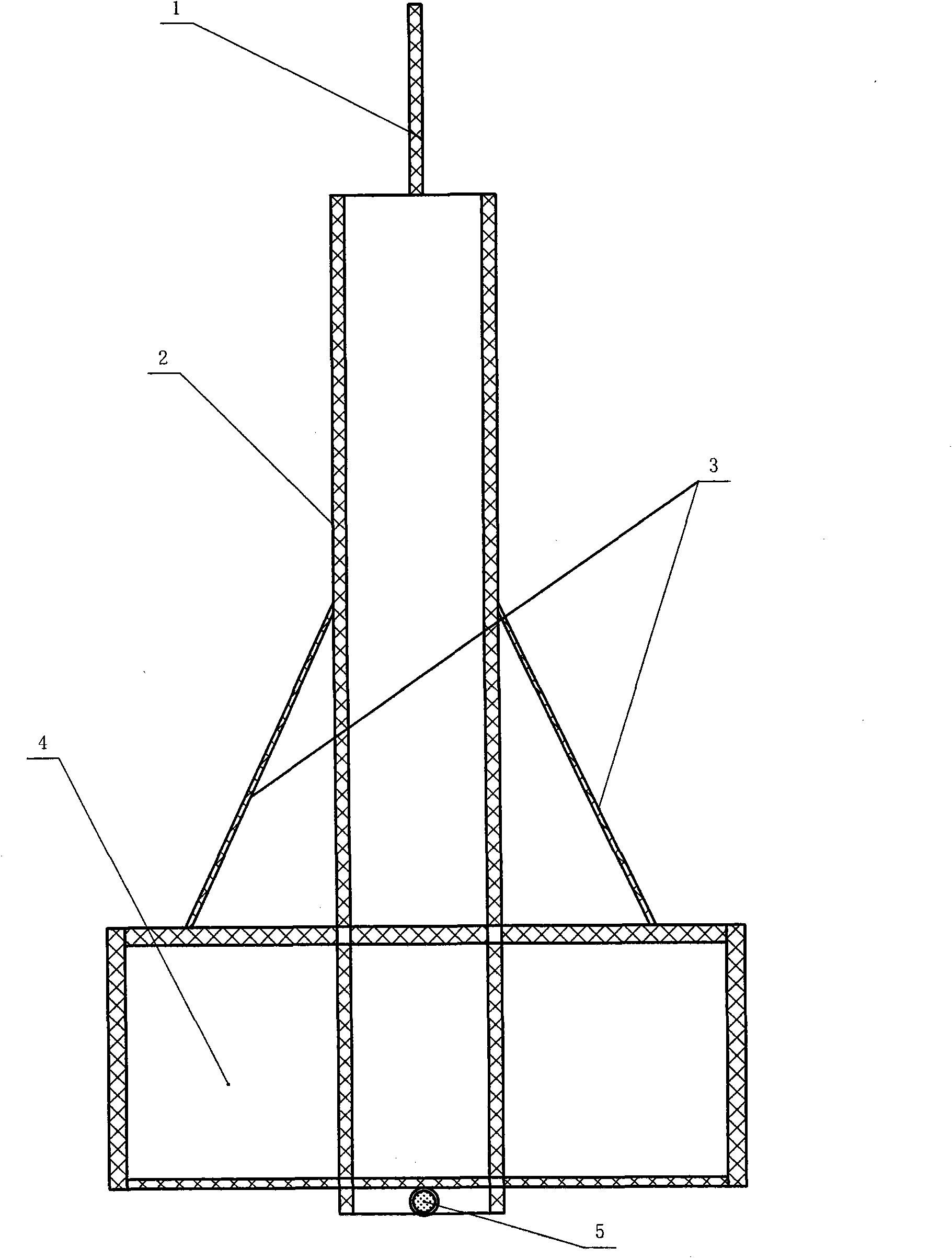 Mobile temporary guide rail automobile arrester